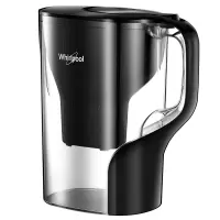 DP 惠而浦 (Whirlpool) WB04Z 净水壶过滤净水器 家用滤水壶 (黑)