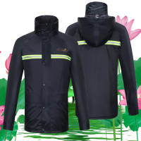 天堂雨衣雨裤套装 男女式成人分体雨衣户外自行车外卖雨披防雨衣带反光条(单位:套)