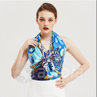 aurora奥罗拉爱马仕印花工艺丝巾 110*110CM 礼品