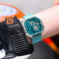 agelocer 时尚手表女士全自动镂空机械表女 夜光防水女表