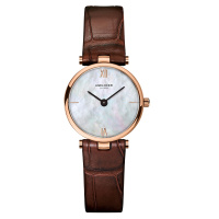 agelocer 手表女士精致小巧石英表女 纤薄表壳女表