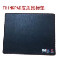 联想THINKPAD办公家用小巧便携防滑笔记本台式机鼠标垫 高档皮垫(255*205*3mm)