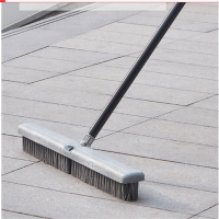 地刷钢杆8寸 长柄地板刷 刷子地面卫生清洁刷 洗地刷