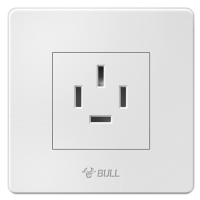 公牛插座 16A三相四线 86型面板 大功率插座 白色 暗装