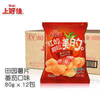 上好佳田园薯片80g*12袋装休闲零食