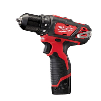 美沃奇(milwaukee)M12 BDD-202C 充电式10mm电钻/起子机(两电一充)