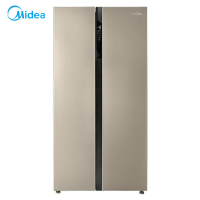 美的(Midea) BCD-527WKM(ZC) 对开门冰箱 芙蓉金