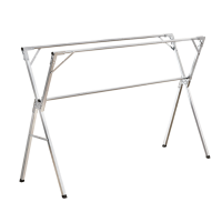 三杆加厚落地晾衣架 160cm*50cm*H132cm