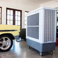 雷豹(LEBON)工业冷风机单冷空调扇制冷风机商用网吧餐厅厂房工厂冷风扇18000E