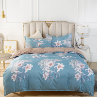 佳丝梦(JIASIMENG)喜悦时尚套件 温馨百合 活性磨毛印花