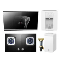 老板(ROBAM)厨电套装 油烟机灶具 净水器管线机27X6H+57B0+JV332A-600G+GX03+GL05