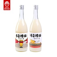 奉旨撸猫 桂花蜜桃米酒 750ml*2
