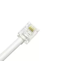 中泓汇达 ZHHD-RJ11电话水晶头 电话水晶头 电脑网线接头 Cat5e水晶头 50个/袋