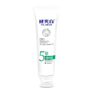 健爽白专效清新牙膏120g*2支