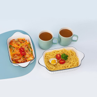 可美瑞特 婉韵陶瓷烤盘四件套 YTWYKP/L4