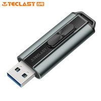 台电(TECLAST) 锋芒 USB3.0-64GB高速伸缩便携式U盘商务电脑优盘 深空灰