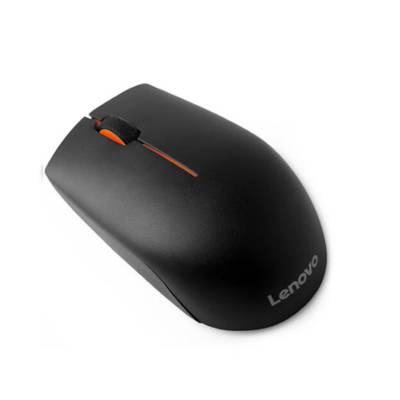 联想(Lenovo) 鼠标 商用办公鼠标 台式机 笔记本 一体机鼠标 N500 无线光学鼠标 黑色