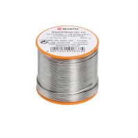 伍尔特(WURTH)0987109 焊锡丝-10号-SN60/PB40-250G-D1,5