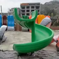 润健玻璃钢旋转滑梯RJ-3105-10
