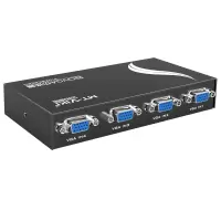 迈拓维矩VGA切换器4进1出电脑显示器电视投影 MT-15-4CF 4口 四进一出