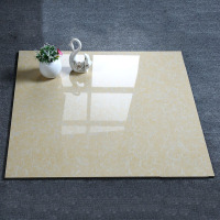 瓷砖客厅地砖卧室玻化砖普拉提抛光砖黄色 60cm*60cm