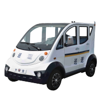 中菲宜达ZYDD4-V4F 4座铁壳封闭电动巡逻车机场车站小区校园街道商业街专用巡逻车动力强劲型