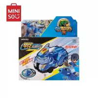 名创优品(miniso) 心奇爆龙战车创意玩偶, N-TLM1003(蓝色)