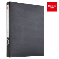 齐心(COMIX) NO.334 A4长押夹+板夹档案夹 纸板文件夹/资料夹 黑色