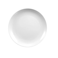 DP 纯白陶瓷盘子 果盘点心碟 家用菜盘碟子(21cm)