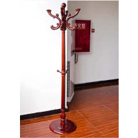 衣帽架落地衣架实木挂衣架玄关衣服架实木衣帽架木制衣架实木