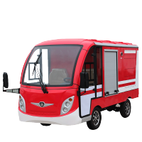 中菲宜达ZYDD2-F2F 800L2座电动消防巡逻车工厂园区物流基地专用消防巡逻车舒适型