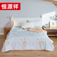 恒源祥秋韵初上全棉凉爽被(蓝)