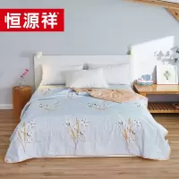恒源祥秋韵初上全棉凉爽被(蓝)