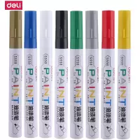 得力deli S558 记号笔 12支(单位:支)(BY)