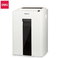 得力(deli)9951碎纸机一次可碎8张办公家用多功能4级保密文件颗粒纸张粉碎机