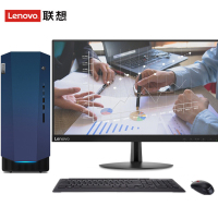 联想(Lenovo) GeekPro 商务办公台式电脑 21.5英寸显示器(I5 16G 1T固 GTX1650显卡)