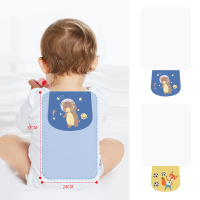 婴侍卫 婴幼儿纯棉吸汗巾(6层M码)企鹅+小熊YSW058企鹅+小熊