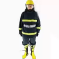 02款消防服(包含放火上衣 下裤、头盔 手套 靴子 腰带)