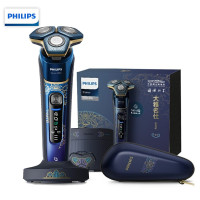 飞利浦（PHILIPS）男士电动剃须刀 1小时快充 全身防水净剃进口三刀头 胡须刀刮胡刀 S7888/99大雅名仕款