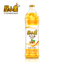 坚小果 浓香初榨花生油900ML