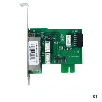 峦盾 V801物理隔离卡双网pci-e双硬盘双硬盘内外网双网在线实时切换物理桌面软件切换及开关切换