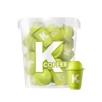 肯德基 精品闪冲茶咖系列 冷萃冻干即溶咖啡粉提神黑咖啡12颗*1桶共24g 茉莉茶咖口味