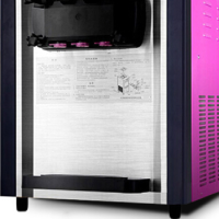 乐创三头冰激凌机