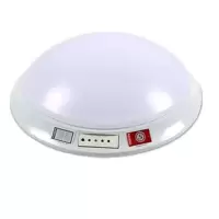 led消防应急吸顶照明灯 面包人体感应灯声光控32cm