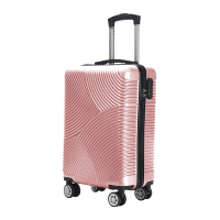 秀乐途水波纹拉链拉杆箱2067