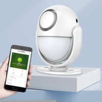 KR-P6 体感应无线红外线防盗现场声光报警器（遥控+报警器）