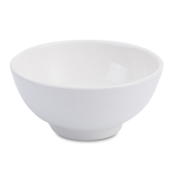 陶瓷米饭碗加厚商用小碗 白面碗小汤碗白瓷碗 7英寸陶瓷罗汉碗 nfh