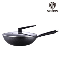 诺顿(NORTON) 聚味麦饭石煎炒锅 32CM