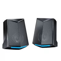 赛达(SADA)V-115台式电脑音箱低音炮USB迷你小音响家用有线蓝牙音箱重2.0声道 有线普通版本 黑色