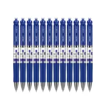 得力 思达按动式中性笔 S01 0.5mm 蓝色 单位:支